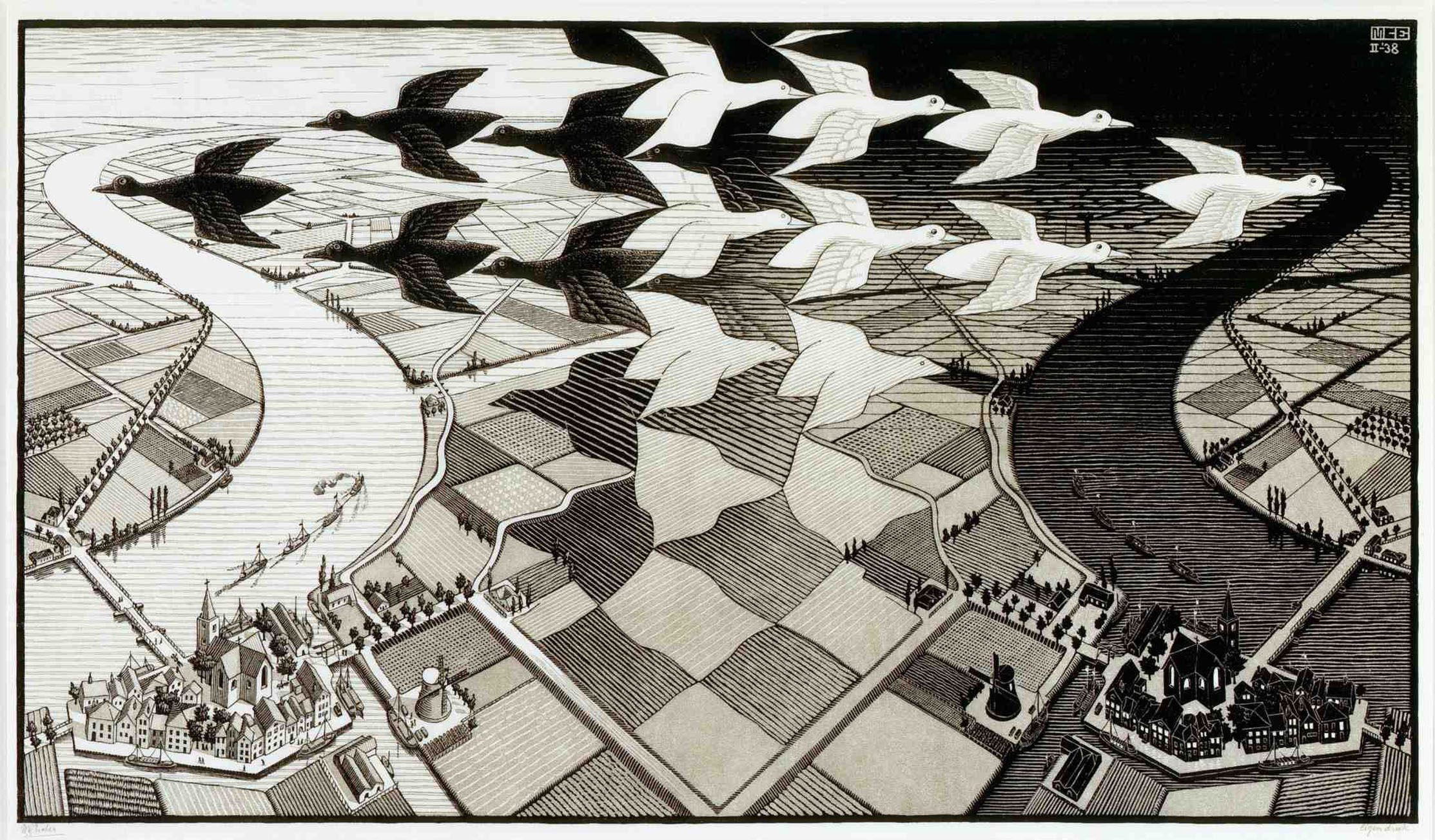 Escher Birds